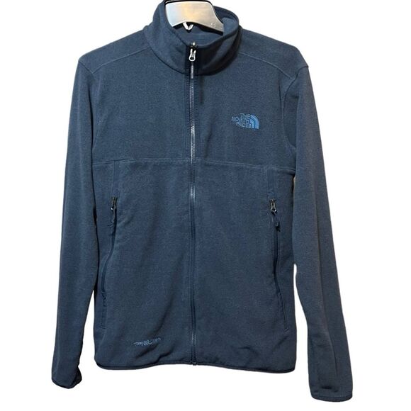 The North Face Alpine Fleece Lightweight Jacket in Navy Blue Size Mens Small - Picture 2 of 11